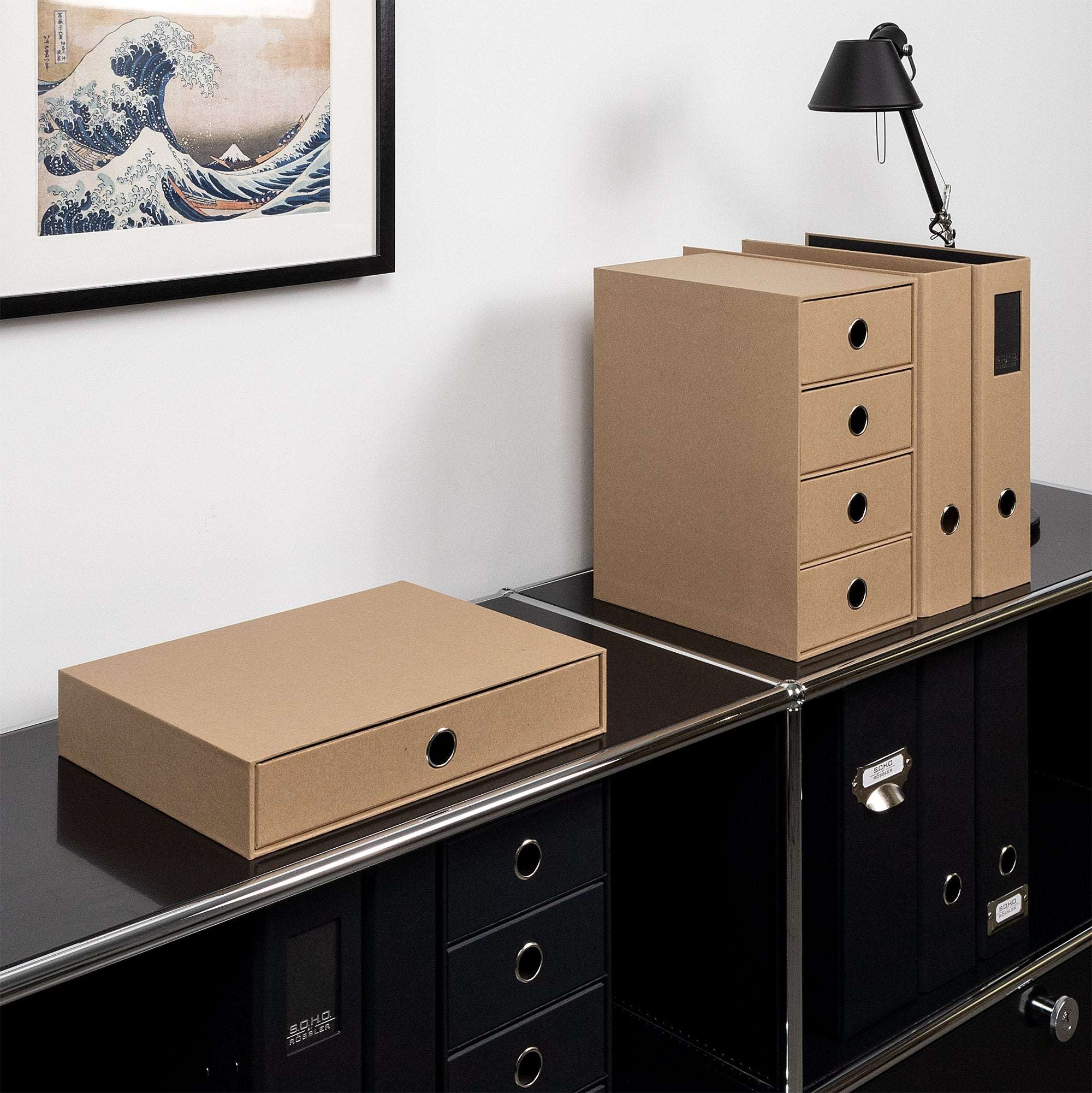 r-ssler-s-o-h-o-schubladenbox-a4-querformat-1-fach-kraft image 4