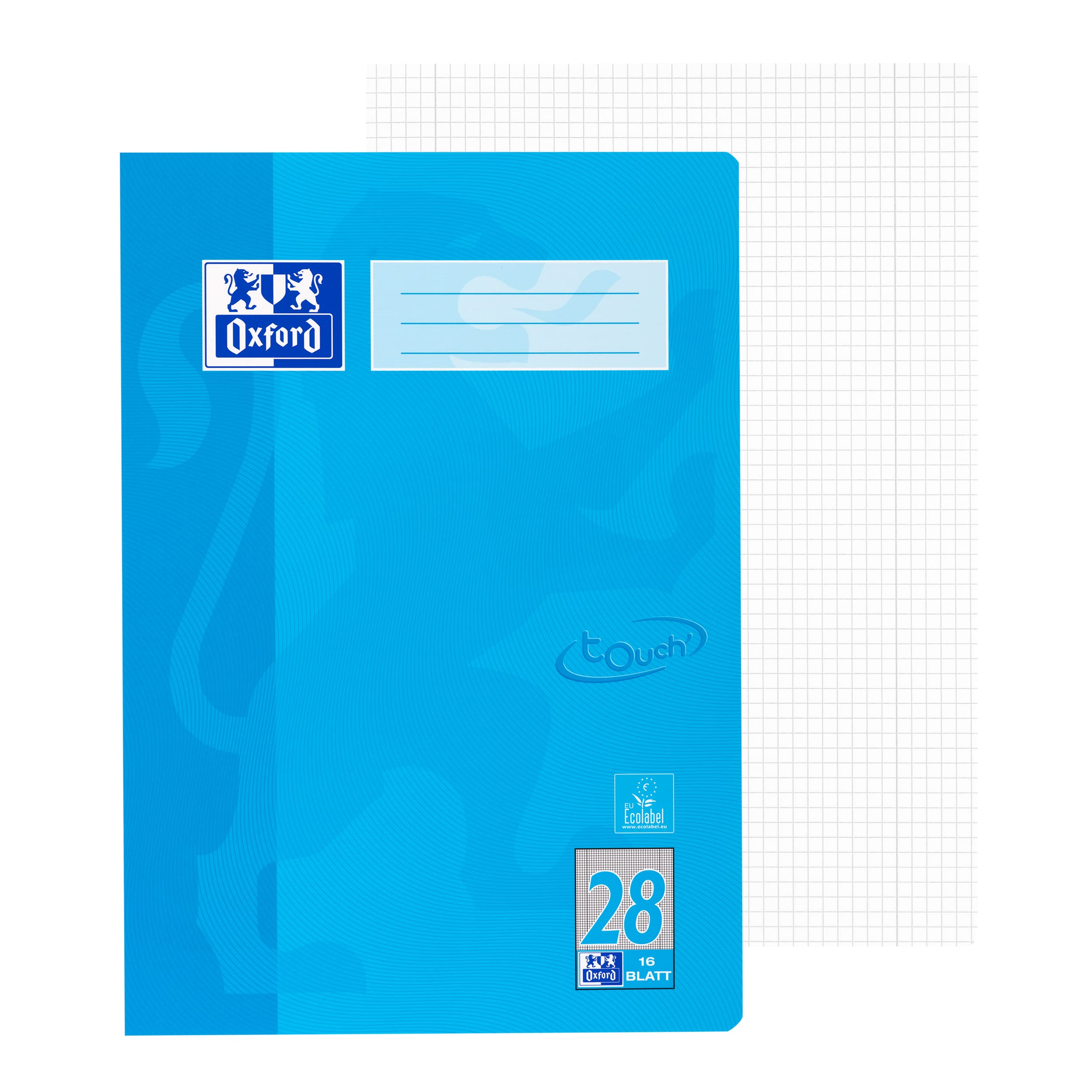 oxford-schulheft-a4-touch-lineatur-28-kariert-16-blatt-15-st-ck image 2