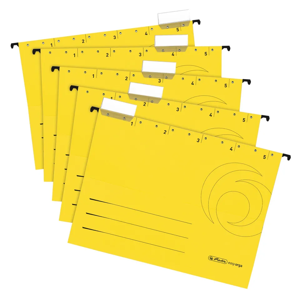 herlitz-5874672-h-ngemappe-gelb-5er-pack-manila-recycling-karton image 1