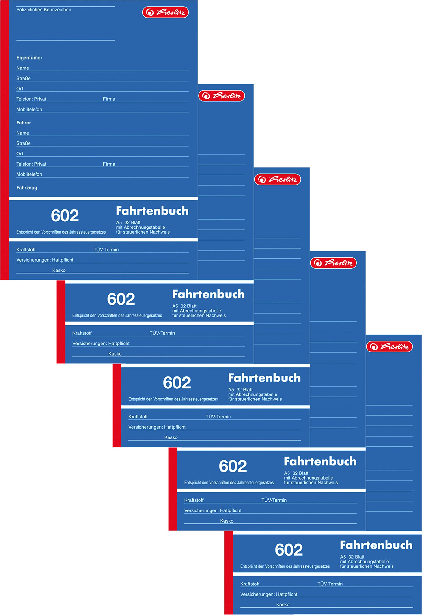 herlitz-fahrtenbuch-602-pkw-a5-hoch-32-blatt-2er-pack image 6