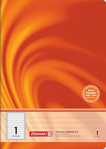 brunnen-104470102-premium-schulheft-din-a4-liniert-lineatur-1-16-blatt image 4
