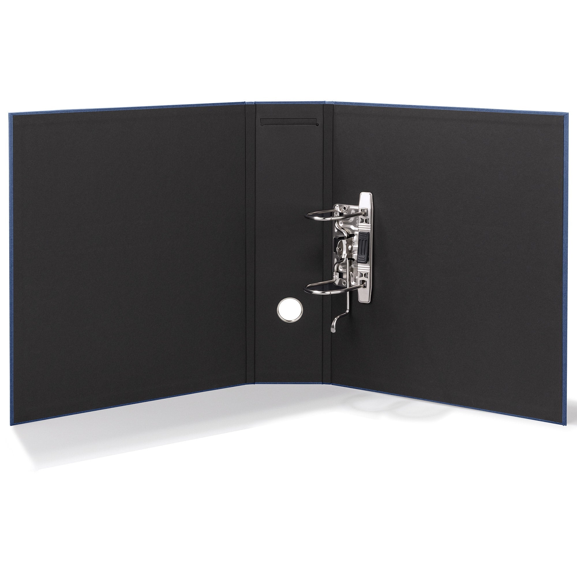 r-ssler-s-o-h-o-ordner-breit-a4-8-5-cm-mit-r-ckenschild-navy-blau image 3
