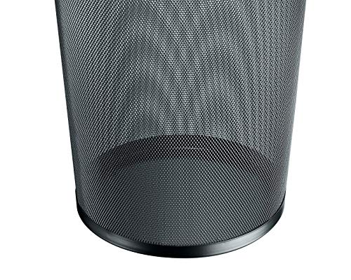 herlitz-1607068-papierkorb-manhattan-18-l-schwarz-mesh image 6