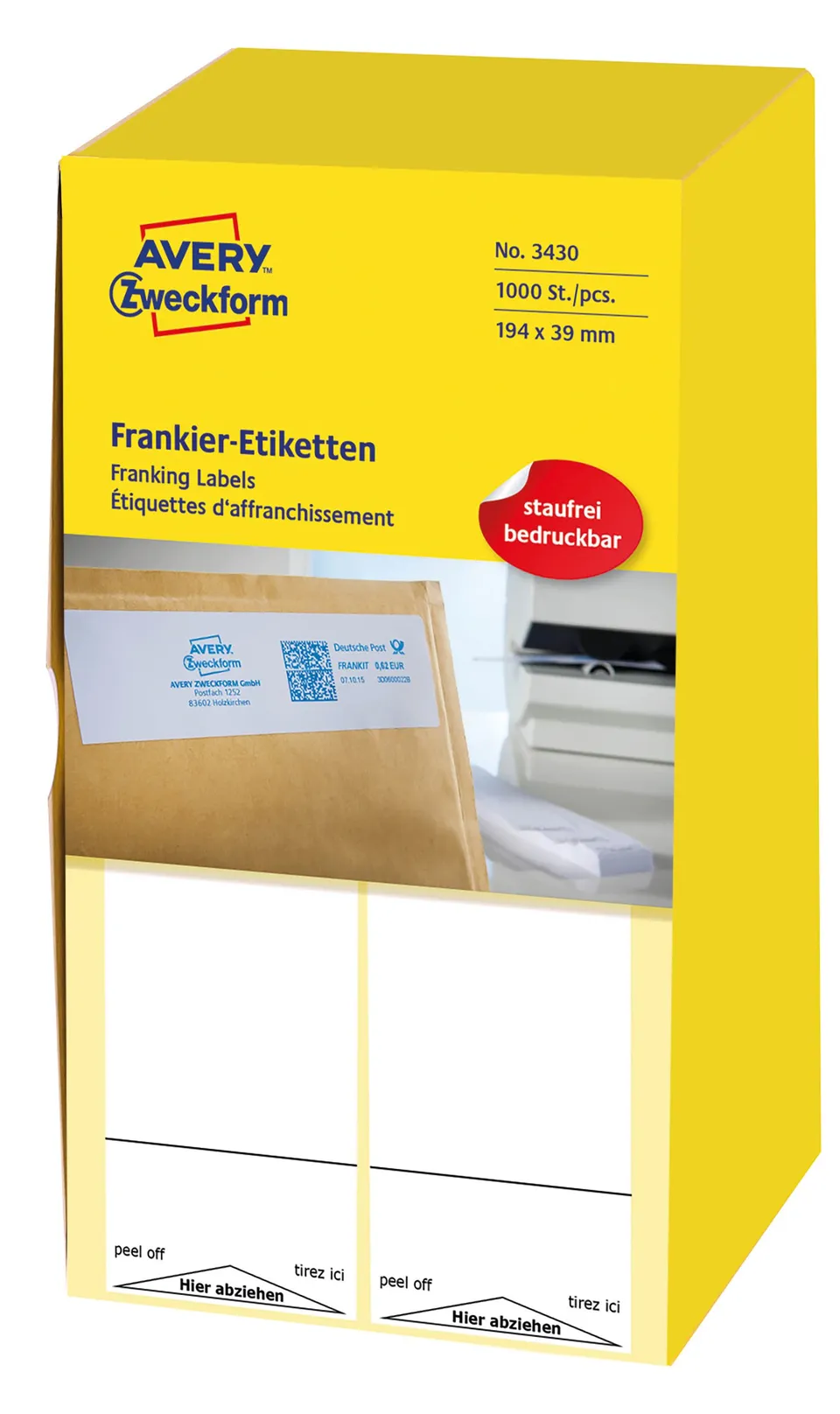 avery-zweckform-3430-frankier-etiketten-194-x-39-mm-1000-st-ck-wei image 1