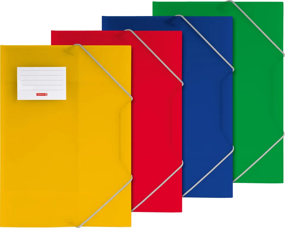 brunnen-sammelmappe-fact-a4-transluzent-zeichnungsmappe-mit-gummizug image 1