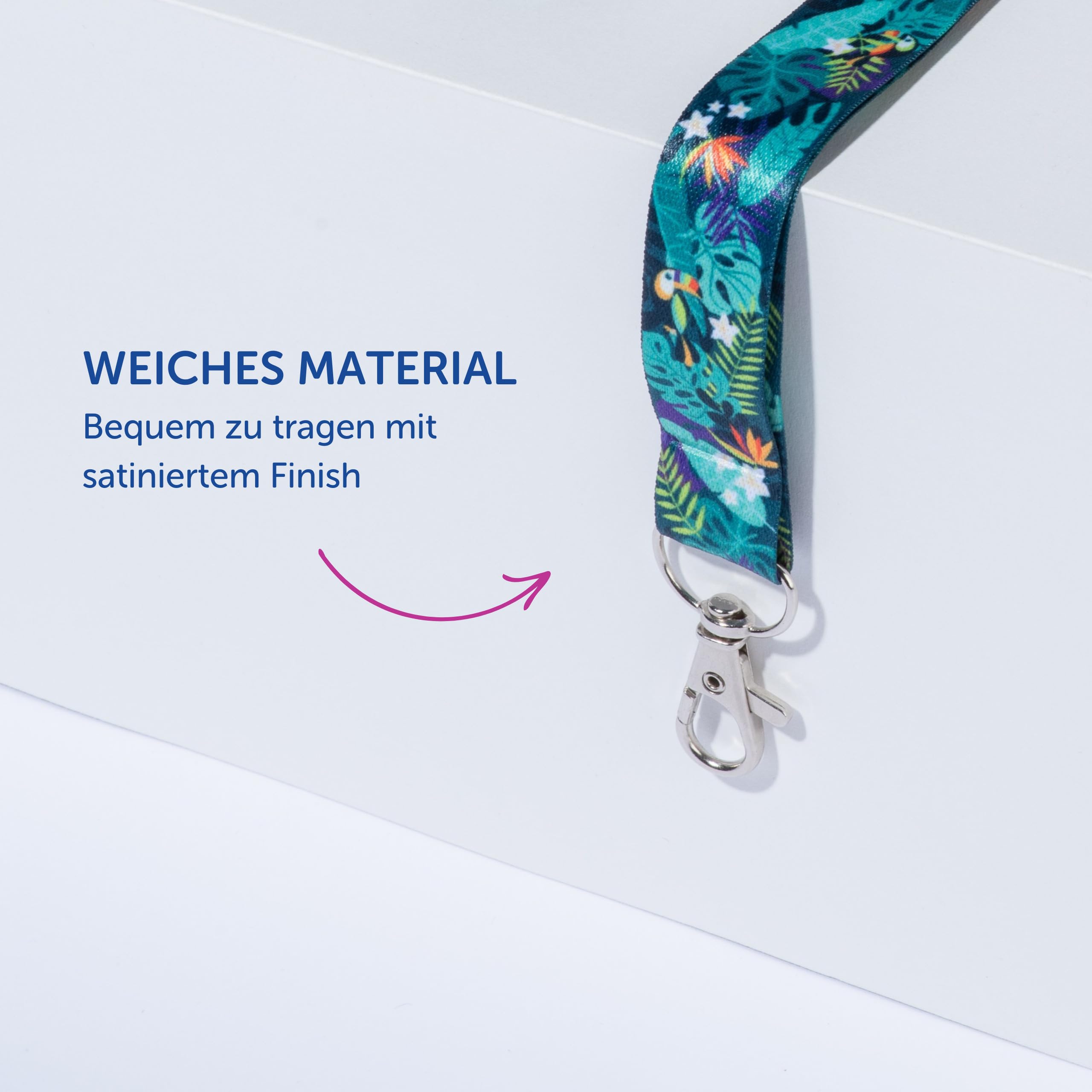 avery-zweckform-r4828t-lanyard-10-st-ck-44x2-cm-tropical-kartenhalter-mit-karabi image 5