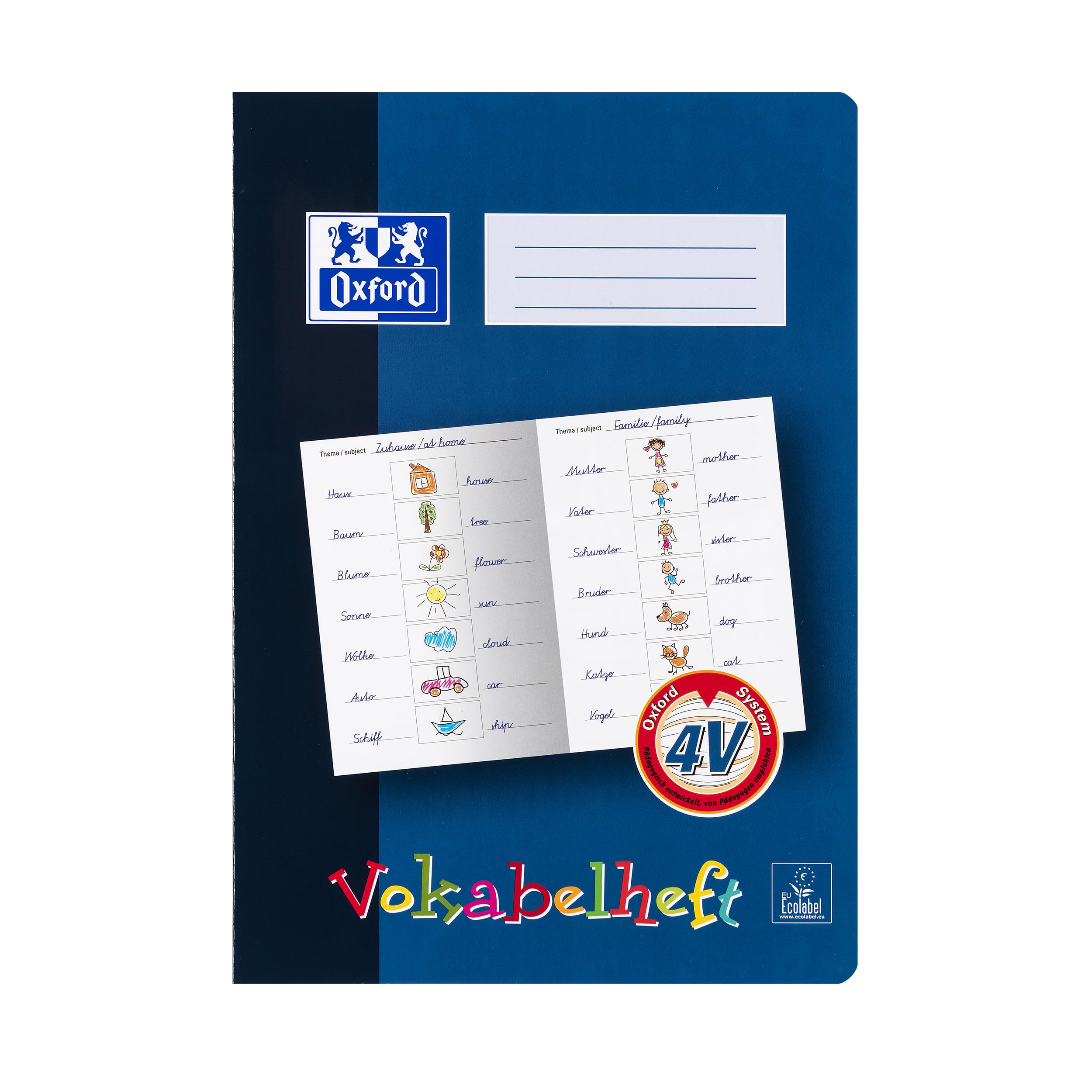 oxford-vokabelheft-a4-lineatur-4v-16-blatt-mit-lernsystem-10-st-ck image 2