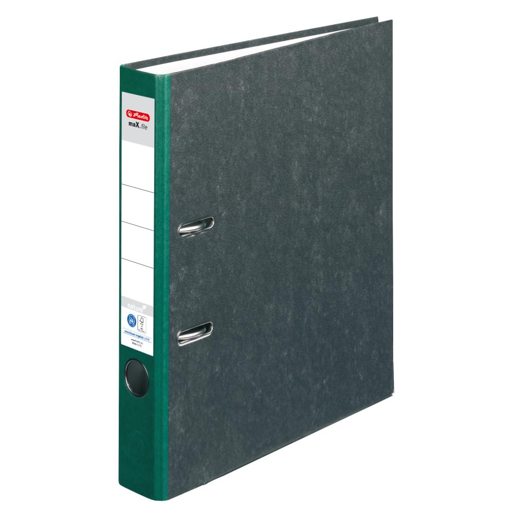 herlitz-ordner-a4-max-file-nature-5-cm-wolkenmarmor-gr-n-25-st-ck image 1
