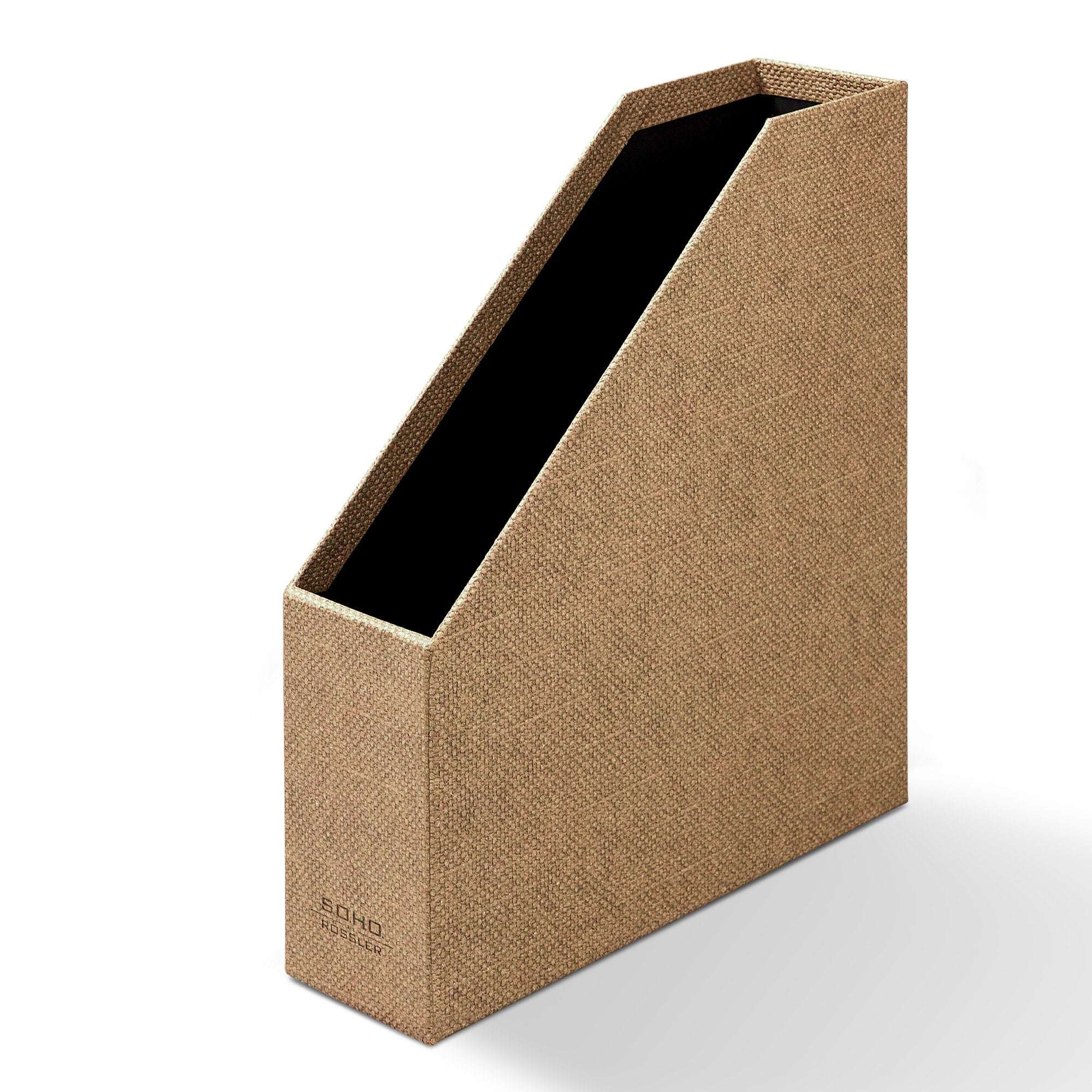 r-ssler-s-o-h-o-stehsammler-a4-zeitschriftensammler-haselnuss-braun image 2