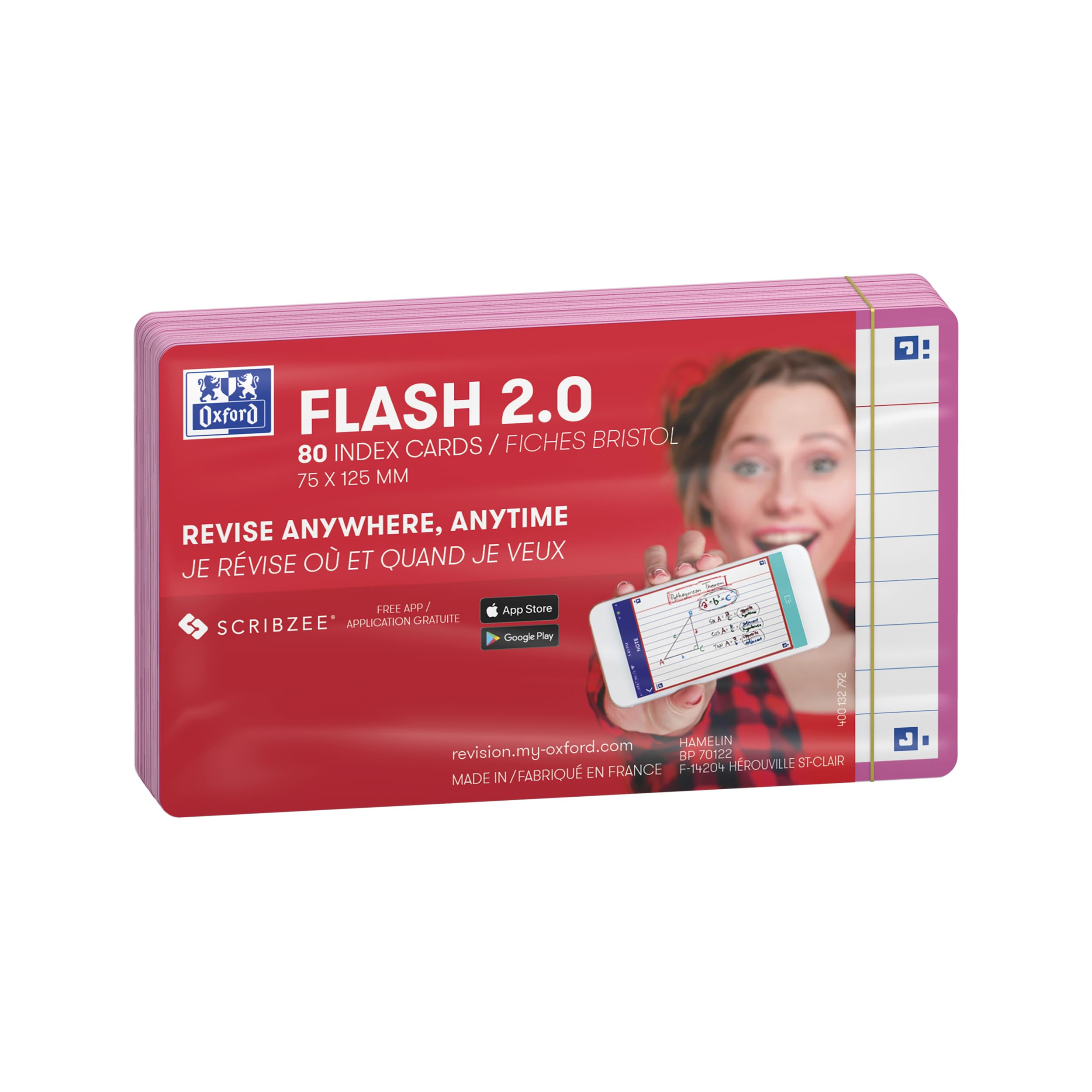 oxford-flash-2-0-karteikarten-a7-liniert-t-rkis-80-blatt image 8