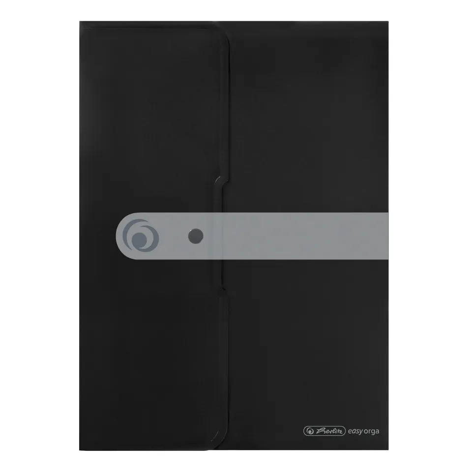 herlitz-11206695-dokumententasche-pp-a4-schwarz-6er-pack image 1