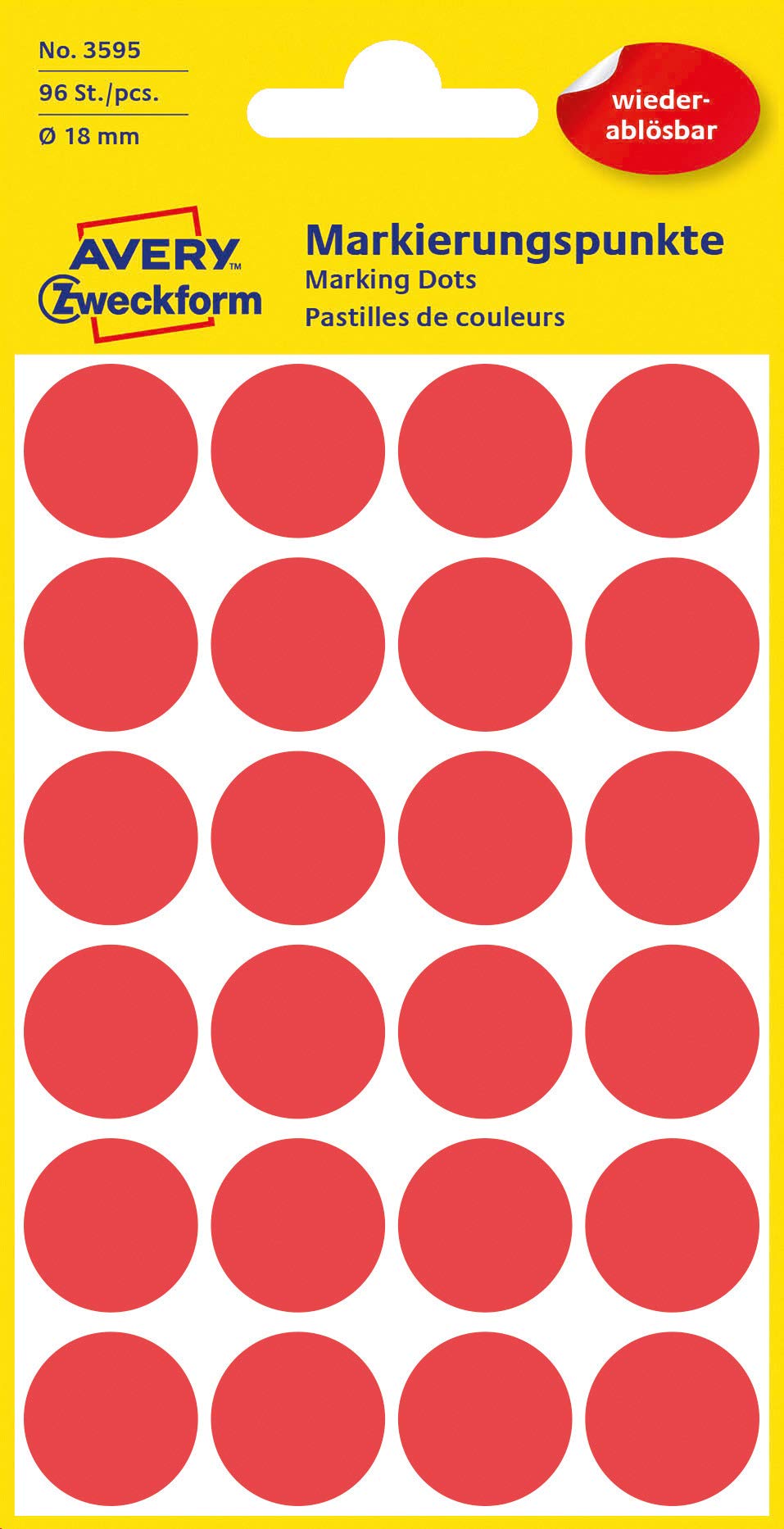 avery-zweckform-3595-markierungspunkte-18-mm-rot-96-st-ck image 1