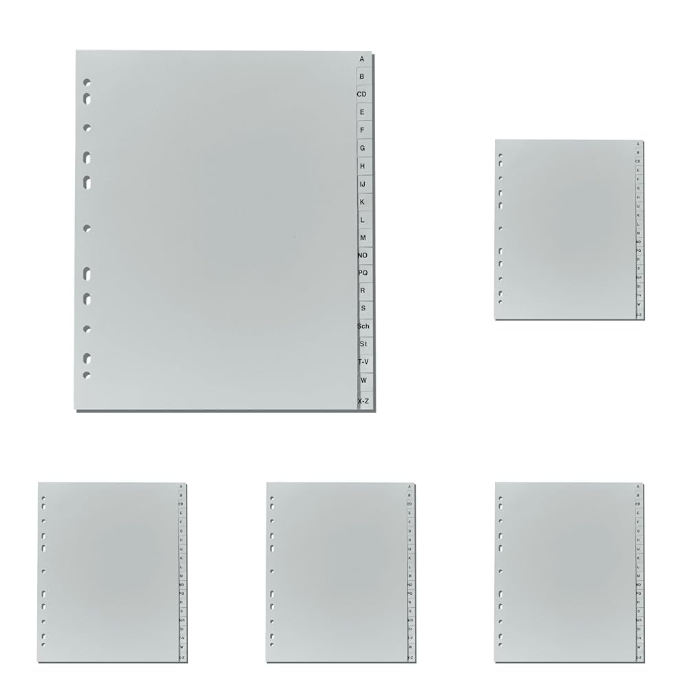 herlitz-max-file-register-a-z-a4-berbreite-20-teilig-pp-grau image 4