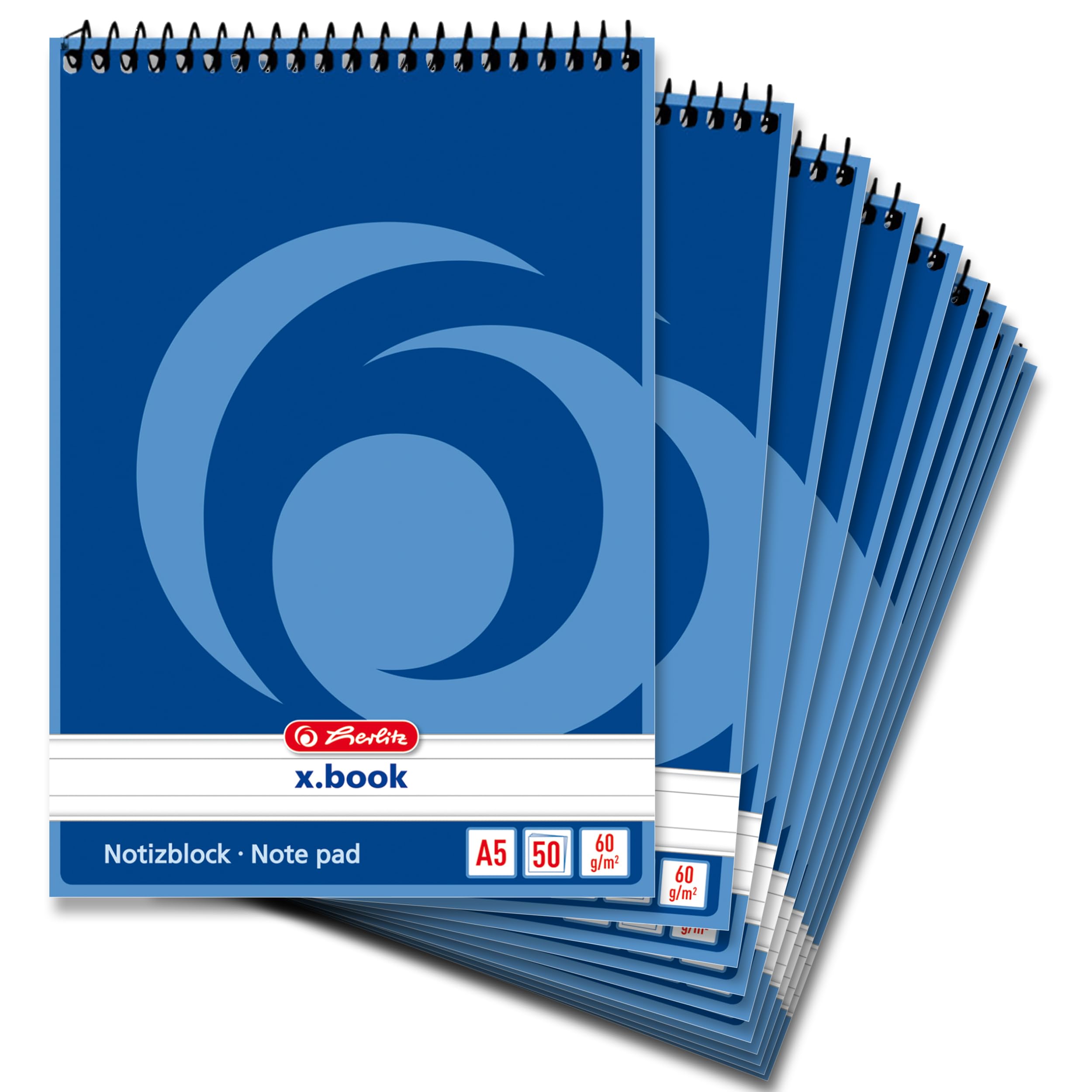 herlitz-x-book-spiral-notizblock-a6-liniert-50-blatt-10-st-ck image 8