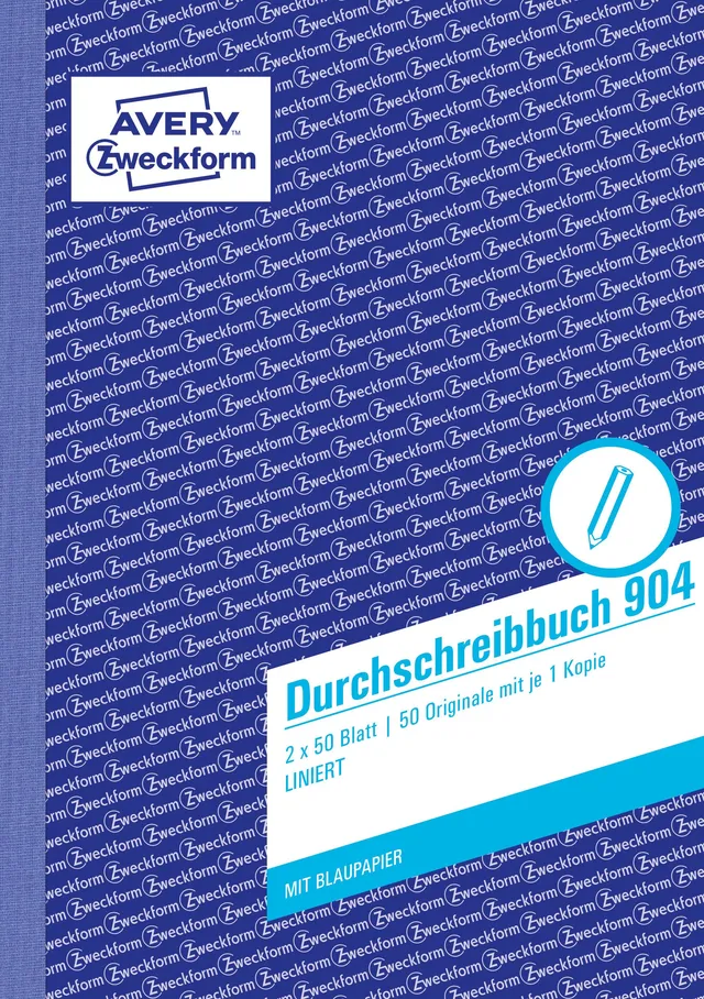 avery-zweckform-904-durchschreibbuch-a5-liniert-50-durchschreibs-tze-wei image 1