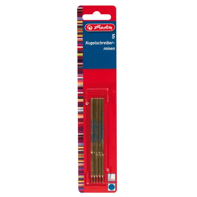 herlitz-kugelschreibermine-a3-blau-5-st-ck image 1