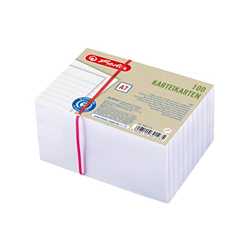 herlitz-karteikarten-a7-liniert-wei-100-st-ck-blauer-engel image 8