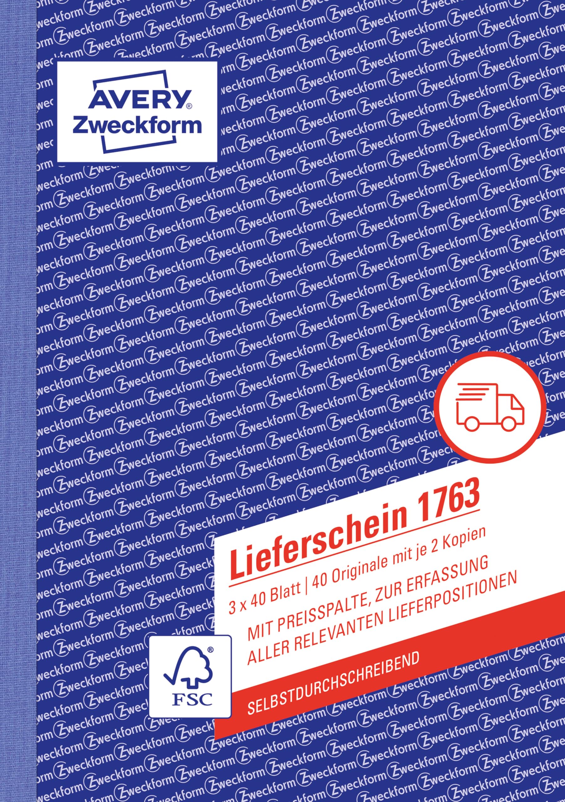 avery-zweckform-1763-lieferschein-a5-mit-preisspalte-selbstdurchschreibend-40x3- image 1