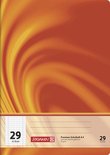 brunnen-premium-schulheft-din-a4-16-blatt-lineatur-29-kariert-mit-rand image 6
