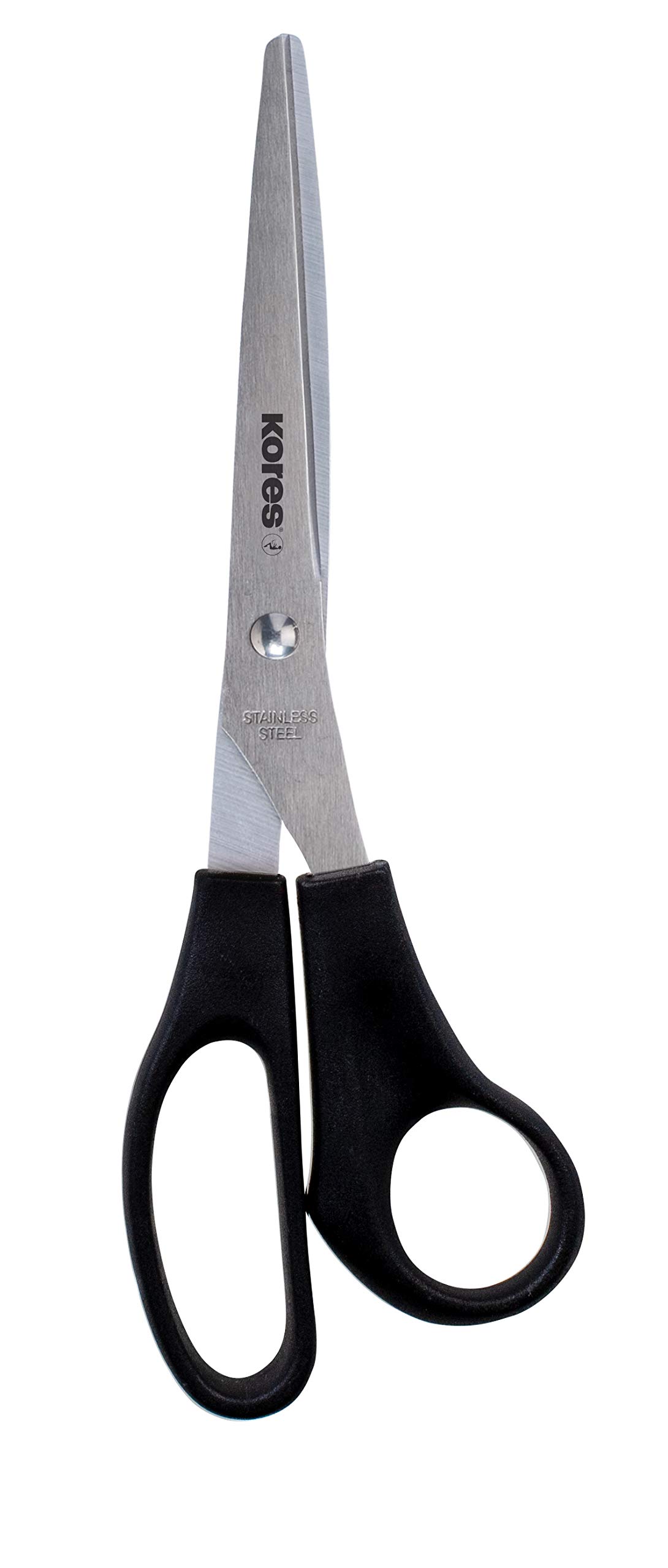 kores-schere-170-mm-edelstahl-bastel-und-schulschere-mit-ergonomischen-griffen-i image 1