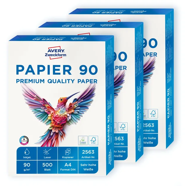 avery-zweckform-2563-drucker-kopierpapier-din-a4-90-g-m-hochwei-1-500-blatt-3x-5 image 1