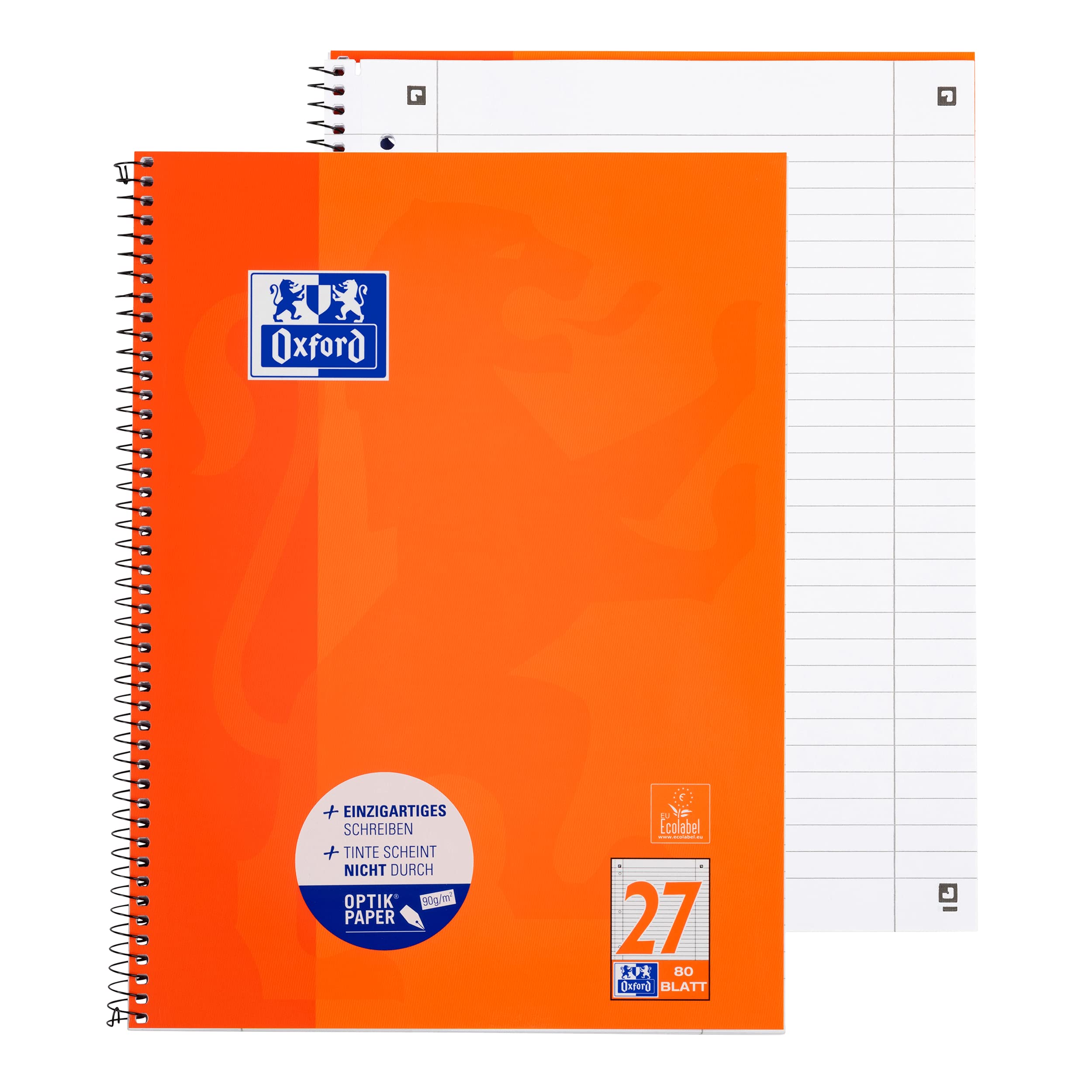 oxford-collegeblock-a4-kariert-liniert-80-blatt-rot-orange-10-st-ck image 4