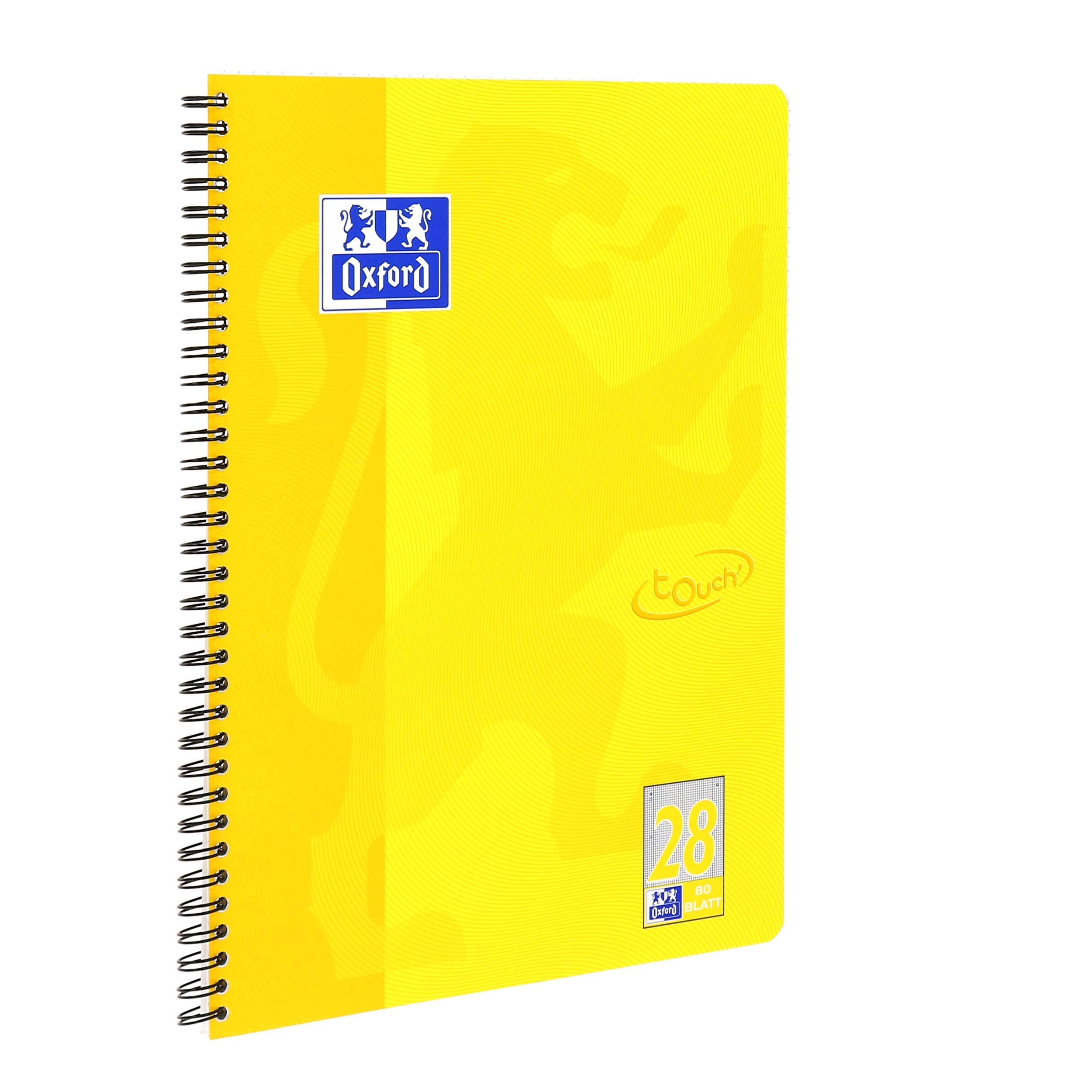 oxford-touch-collegeblock-a4-kariert-doppelrand-lineatur-28-gelb-10-st-ck image 6