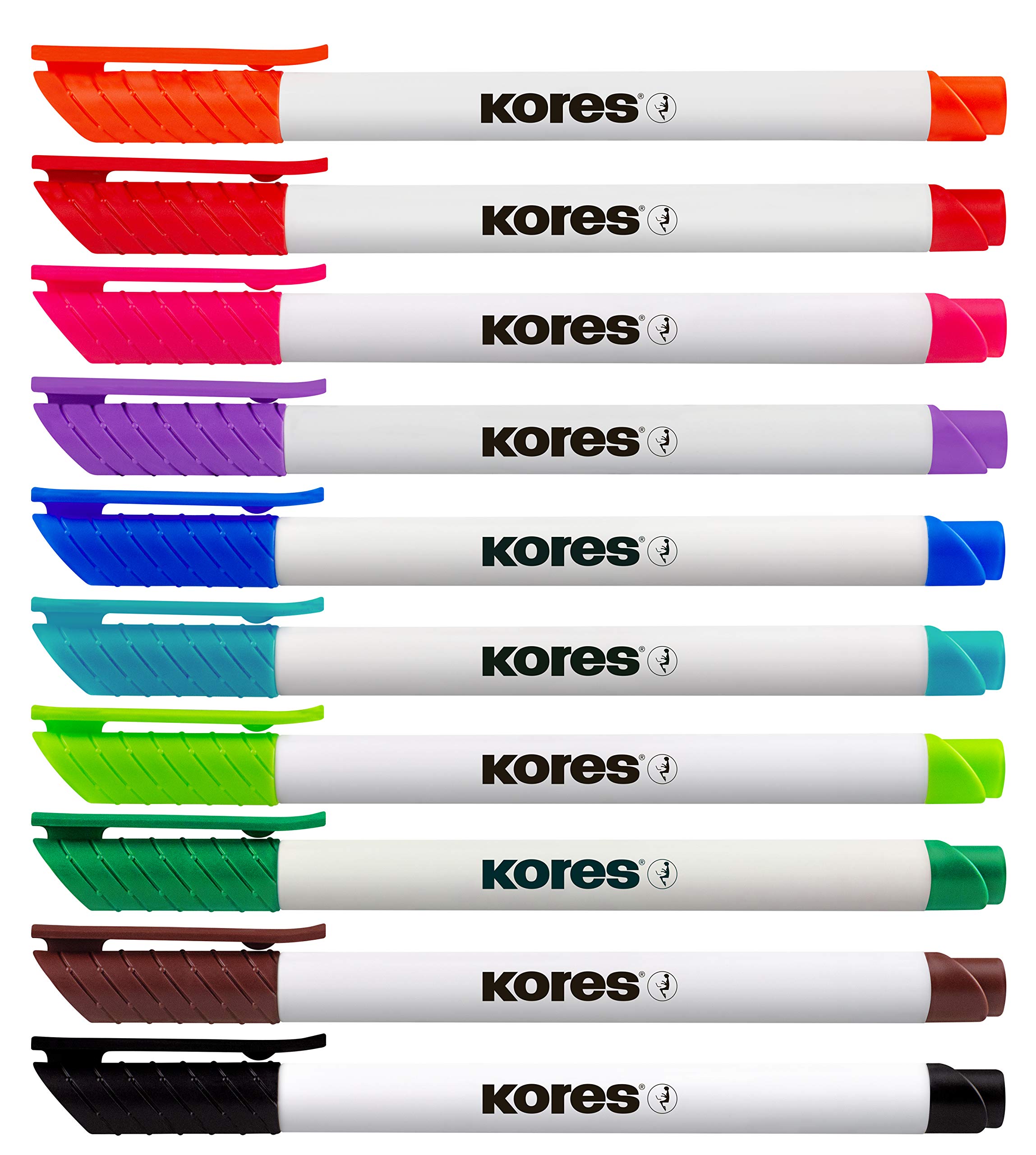 kores-k-marker-whiteboard-marker-fine-set-10-farben image 2