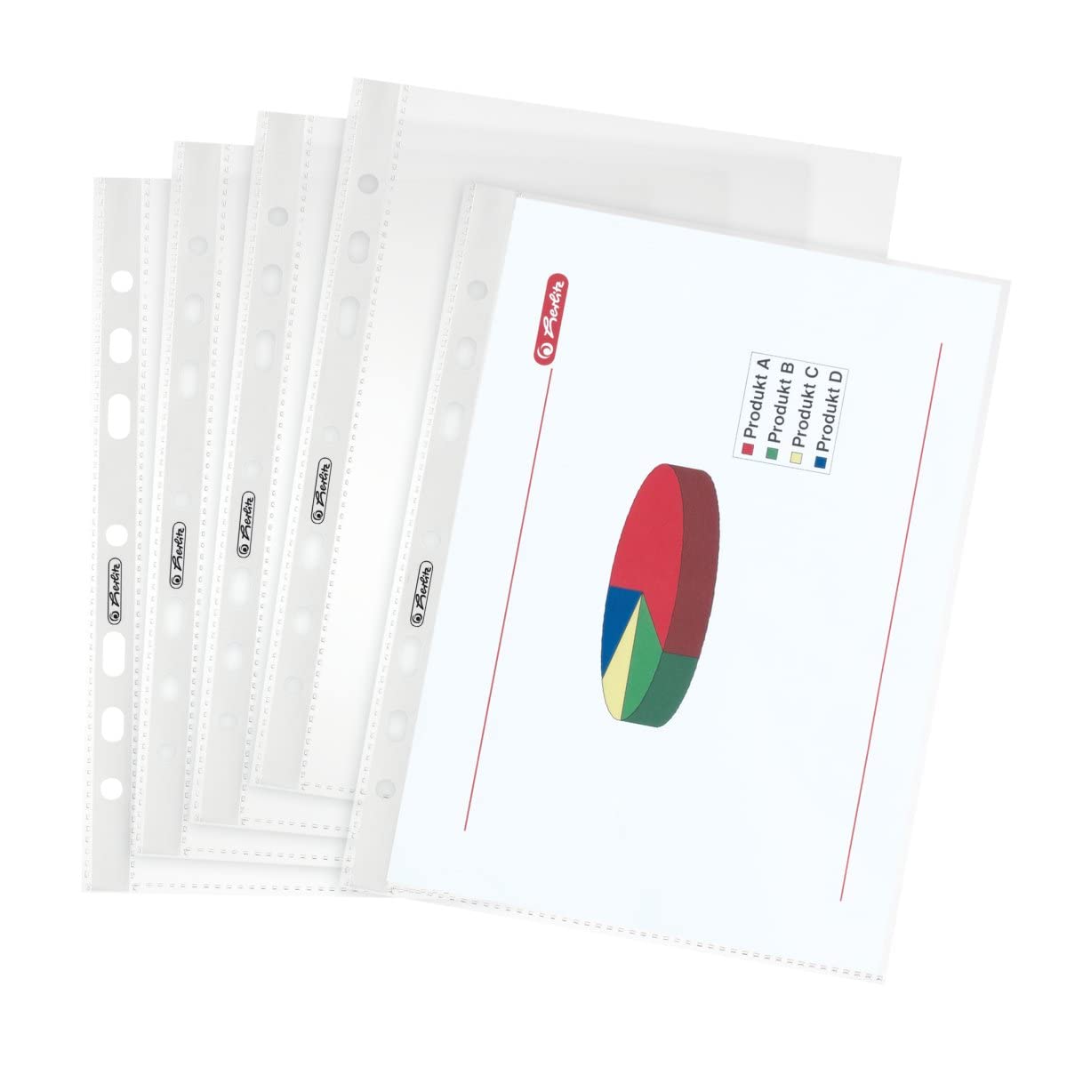 herlitz-max-file-prospekth-lle-din-a5-genarbt-transparent-0-055-mm image 2
