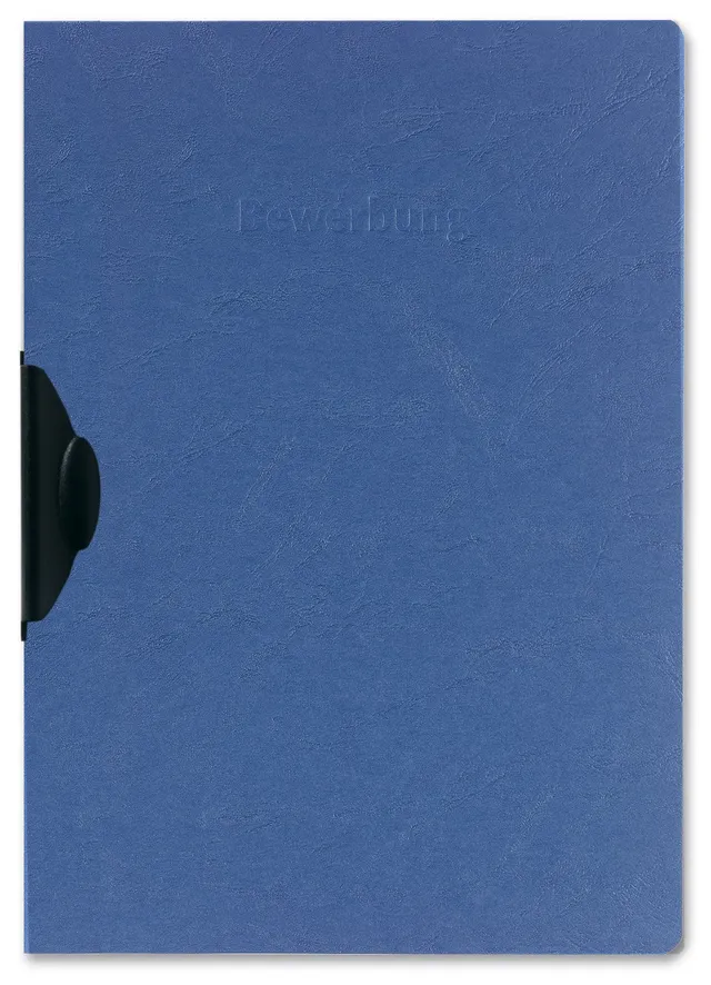 herlitz-10417012-bewerbungsmappe-a4-express-clip-blau-rc-karton-30-blatt-5er-pac image 1