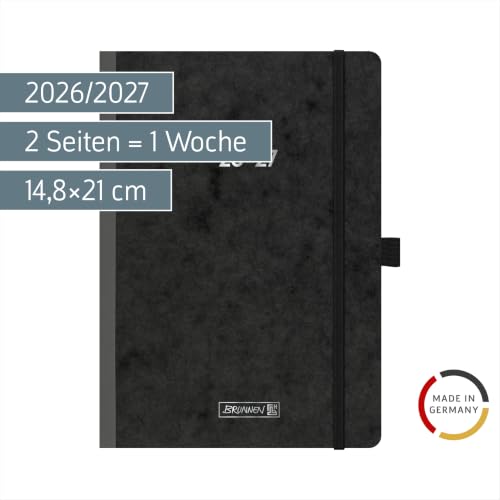 brunnen-sch-lerkalender-2026-2027-fact-plus-pressspan-schwarz-a5 image 7