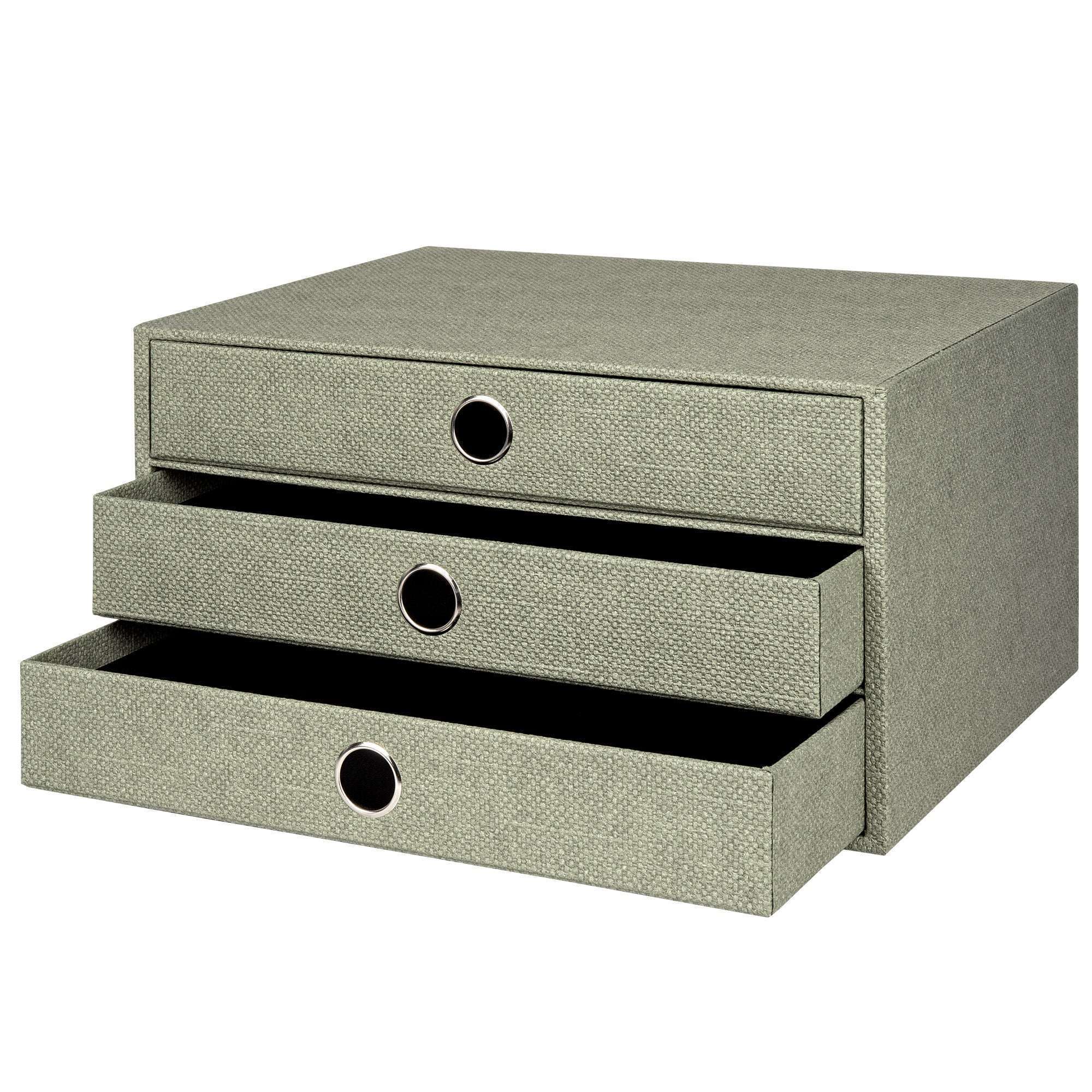 r-ssler-s-o-h-o-schubladenbox-a4-querformat-3-f-cher-sage-gr-n image 2