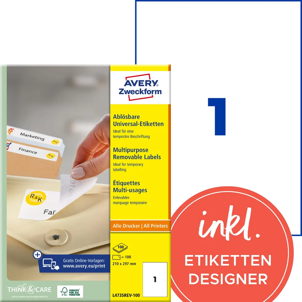 avery-zweckform-l4735rev-25-universal-etiketten-210x297-mm-wei-30-blatt image 1