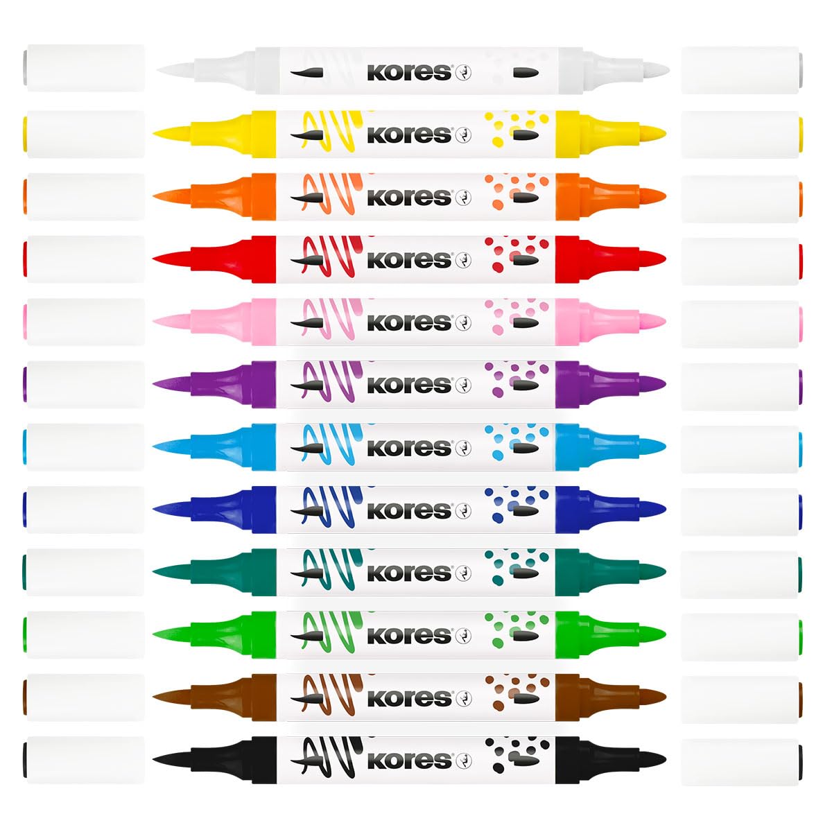 kores-kreative-marker-acryl-duo-tip-12-farben-pinsel-und-kegelspitze-12-st-ck image 5