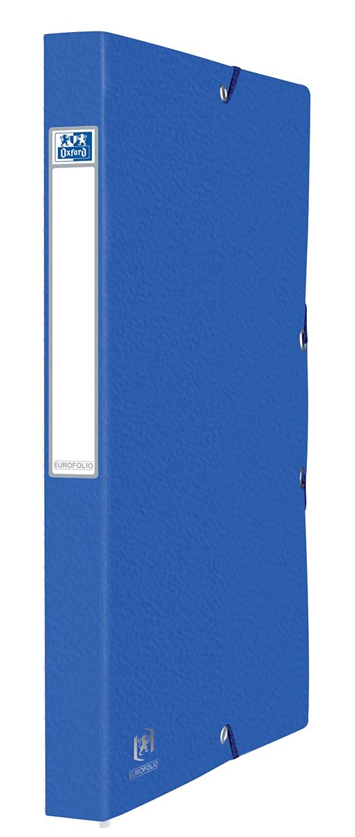 oxford-sammelbox-a4-eurofolio-blau-25-mm-10er-pack image 1