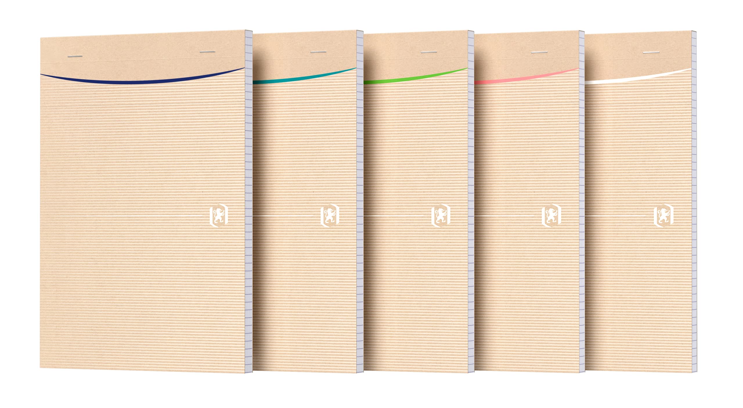 oxford-schreib-block-a5-kariert-recycling-80-blatt-5er-pack image 1