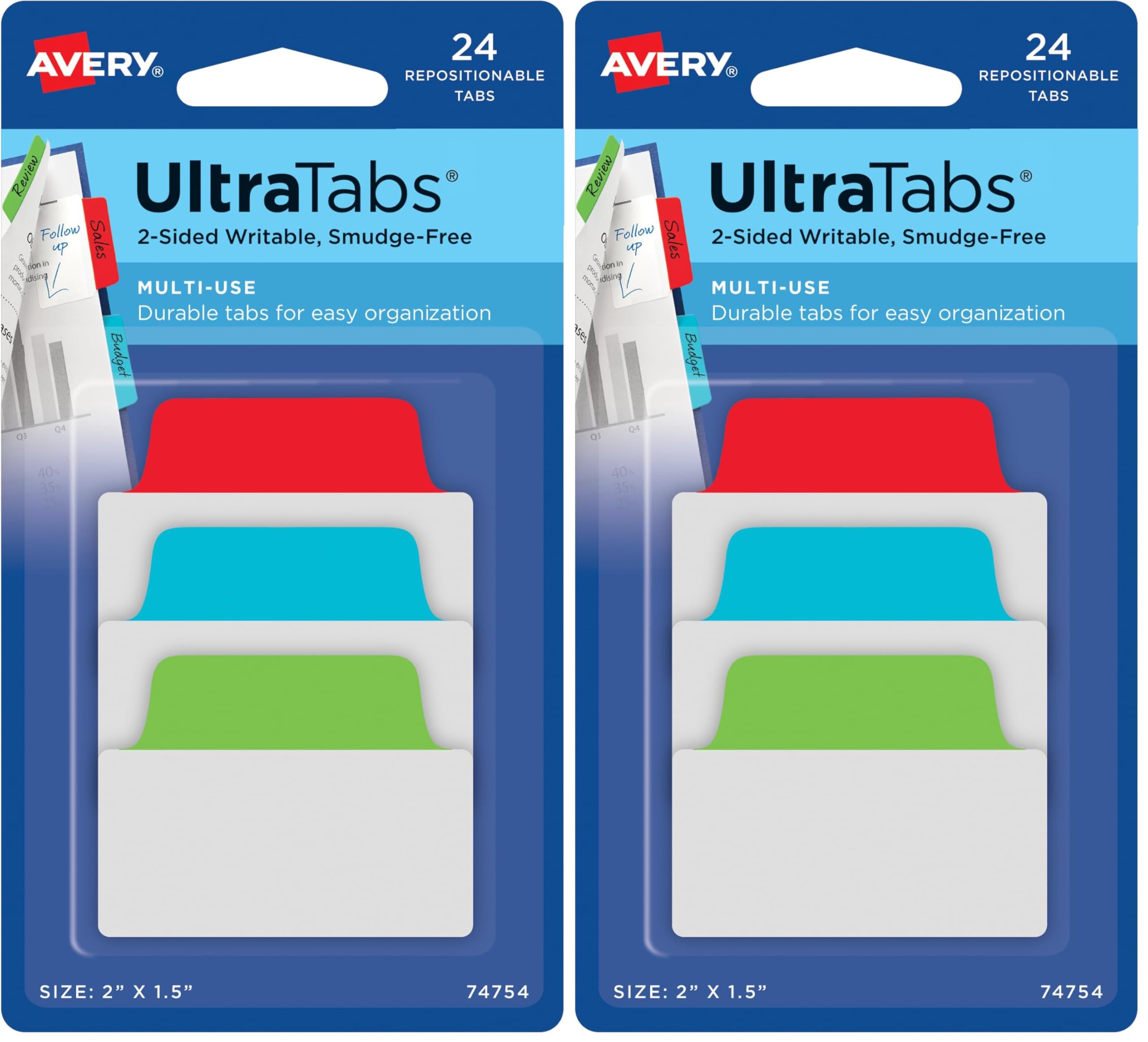 avery-zweckform-74754-ultratabs-haftstreifen-50-8-x-38-1-mm-24-index-tabs-transp image 7