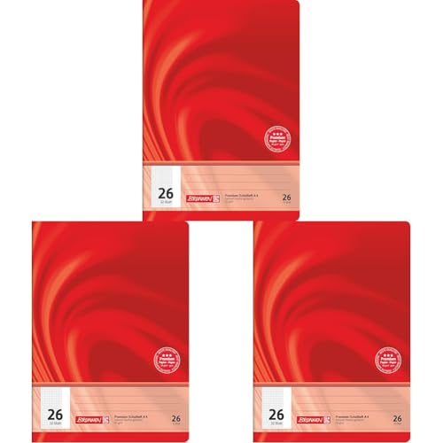 brunnen-104442602-premium-schulheft-din-a4-32-blatt-lineatur-26-kariert-mit-rand image 8