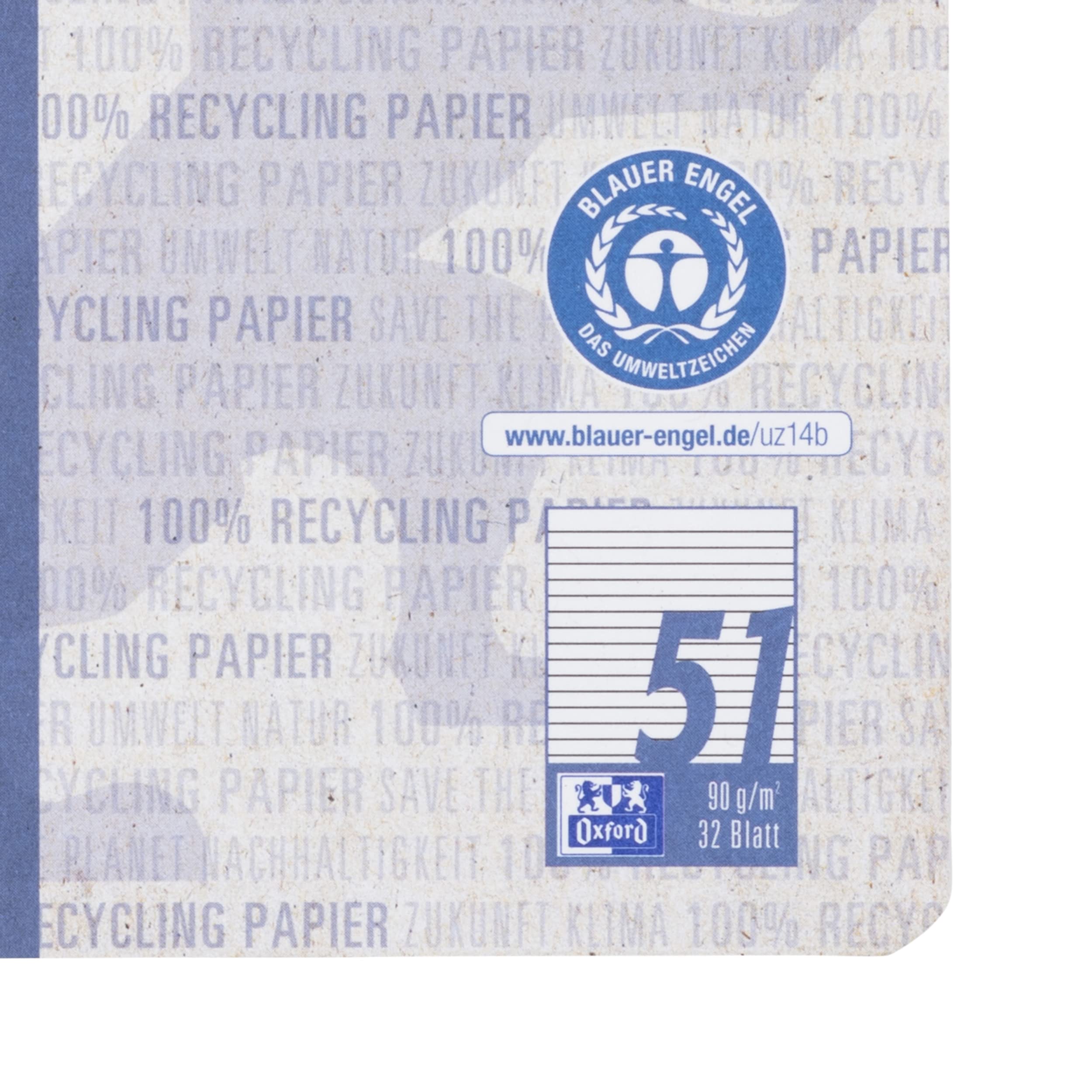 oxford-recycling-oktavheft-a6-liniert-32-blatt-blauer-engel-10-st-ck image 4