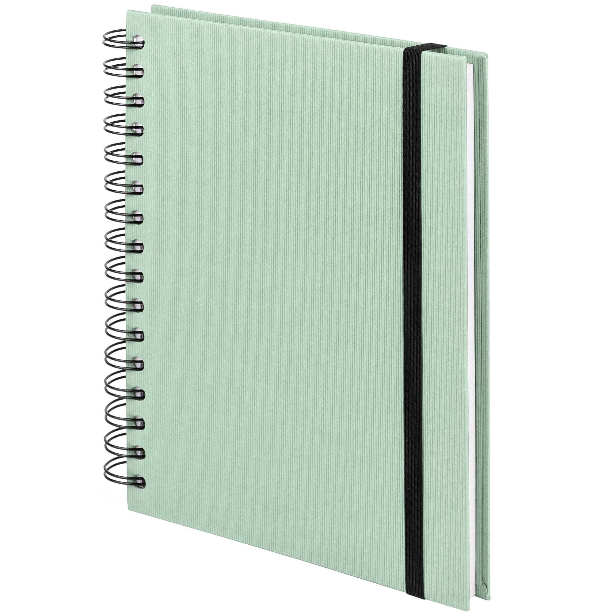 r-ssler-s-o-h-o-notizbuch-a5-hardcover-blanko-mit-gummizug-mint image 1