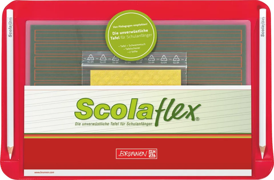 brunnen-scolaflex-tafel-set-l1-sch-lertafel-26-5-x-18-cm image 1