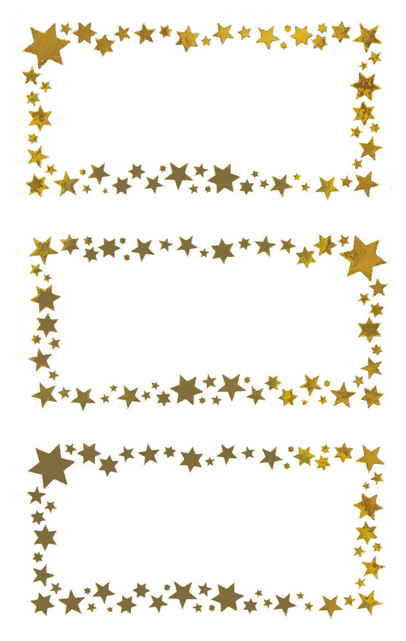avery-zweckform-z-design-52622-weihnachtsaufkleber-goldpr-gung-6-sticker-auf-2-b image 2