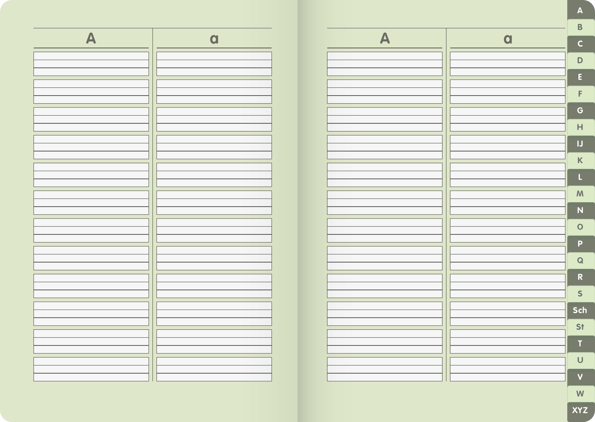 brunnen-1045997-w-rterheft-2-a5-28-blatt-mit-register image 3
