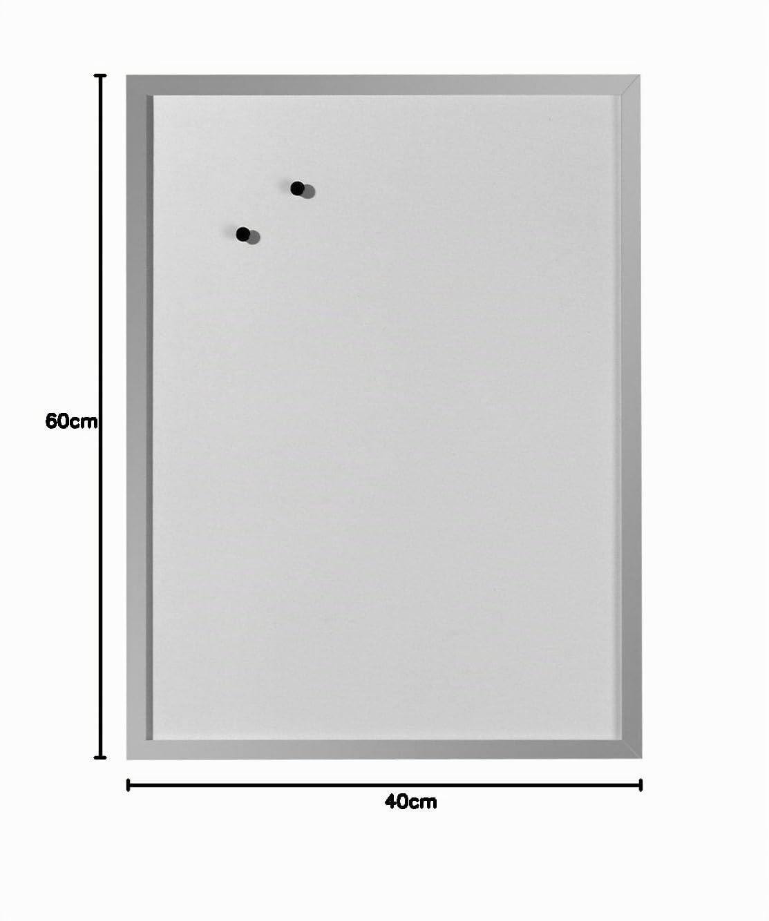 herlitz-whiteboard-und-magnettafel-40-x-60-cm-mit-silbernem-holzrahmen-wei image 3