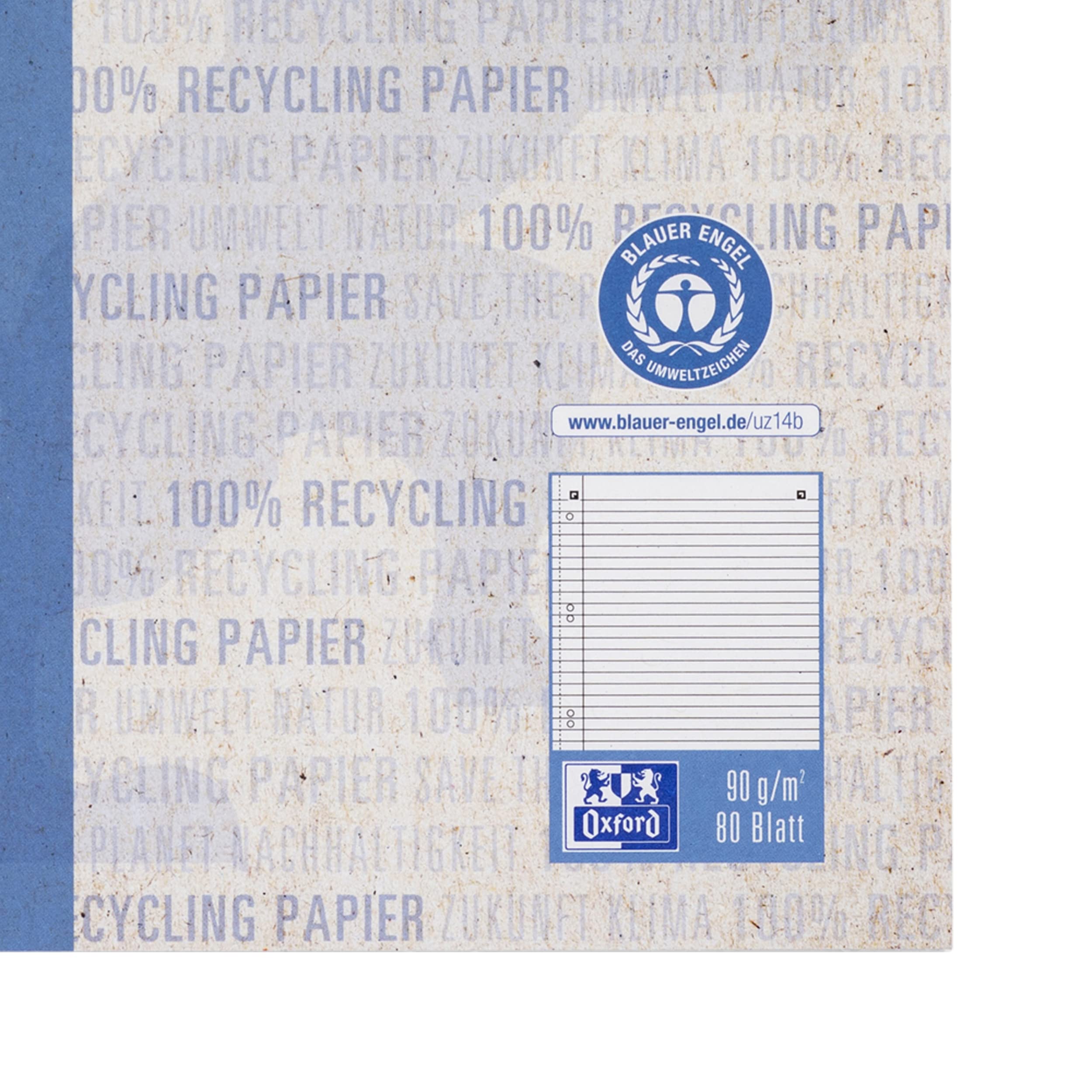 oxford-recycling-collegeblock-a5-liniert-mit-rand-80-blatt-5-st-ck image 6