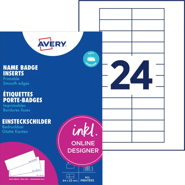 avery-zweckform-dpc6422a-10-einsteckschilder-64x22-mm-wei-240-st-ck image 1