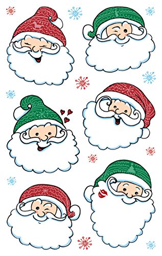 avery-zweckform-z-design-weihnachtsaufkleber-weihnachtsmann-52891-34-sticker-auf image 4