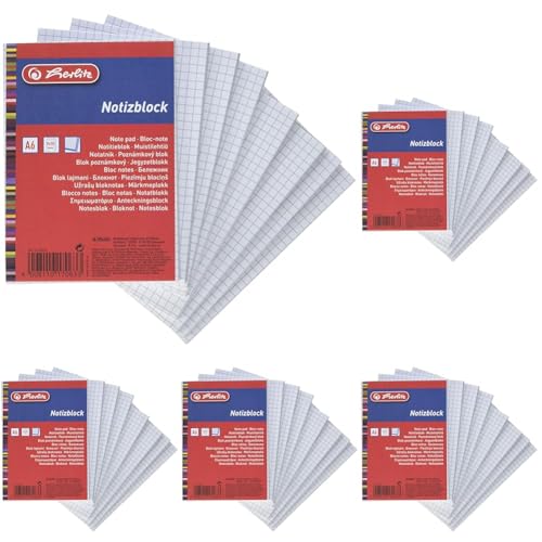 herlitz-haushaltsnotizblock-a6-kariert-8x-50-blatt image 7