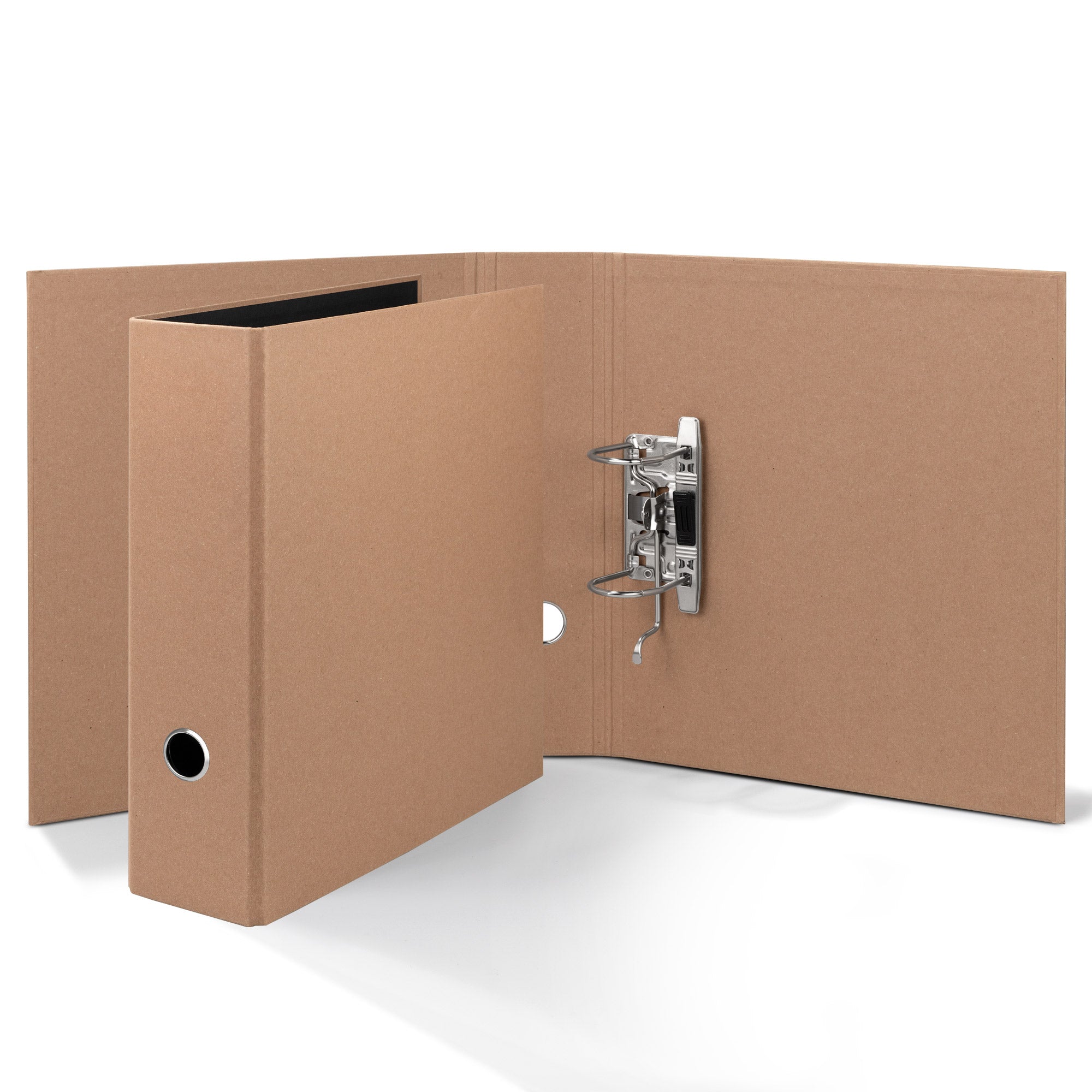 r-ssler-s-o-h-o-ordner-breit-a4-8-5cm-kraftpapier-kraft image 2