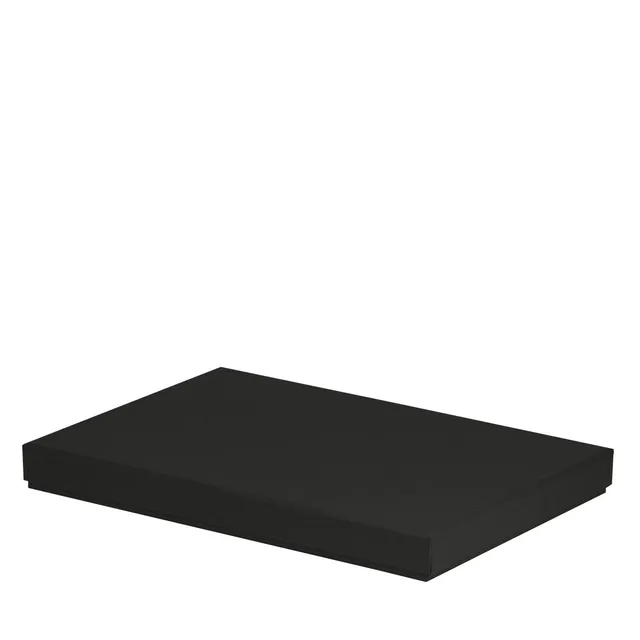 r-ssler-s-o-h-o-box-flach-a4-mit-deckel-aufbewahrungsbox-schwarz image 1